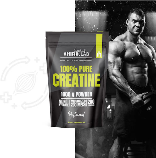 Hiro.Lab 100% Pure Creatine Micronized Monohydrate Creatine Unflavoured 1000gr