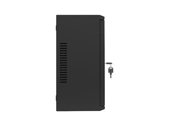 Lanberg Wall-Mounted Rack Cabinet 19" 4u+3u 540x200 Black Waf1-5203-04-00b