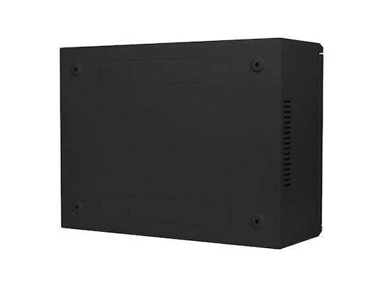 Lanberg Wall-Mounted Rack Cabinet 19" 4u+3u 540x200 Black Waf1-5203-04-00b