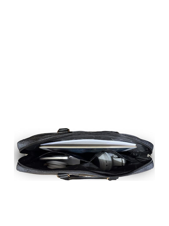 4g Round Women's Briefcase Black