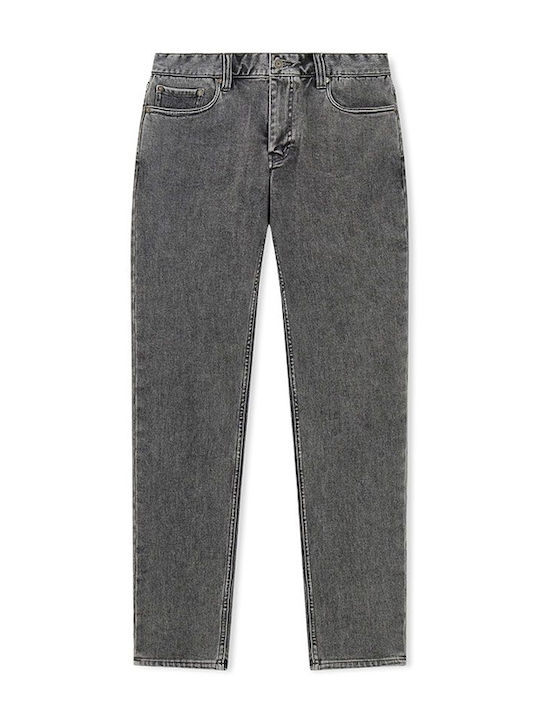 Men's Elastic Slim Fit Jeans Pants Anthracite