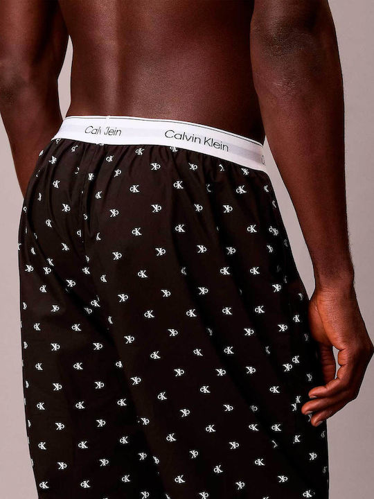 Calvin Klein Summer Men's Cotton Pyjama Pants Black