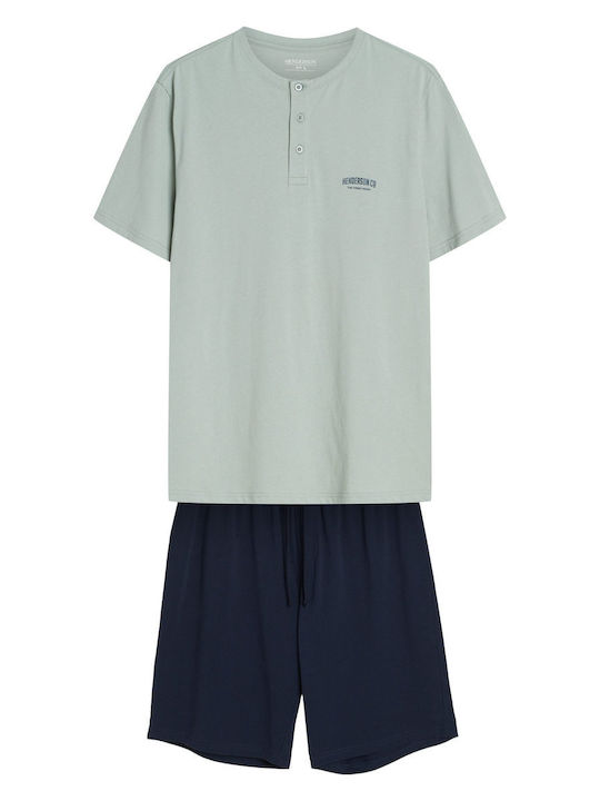 Henderson Pijama de vară pentru bărbați Verde