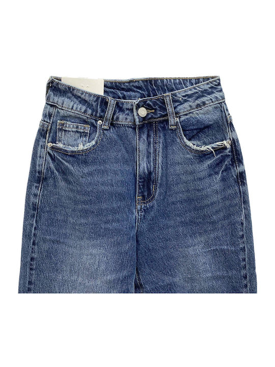 High Rise Women's Jean Pants in Straight Leg Style