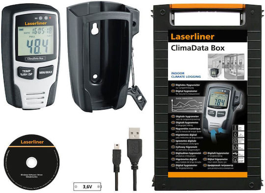 Laserliner LL-082.031A Contor Digital de Umiditate Ambientală