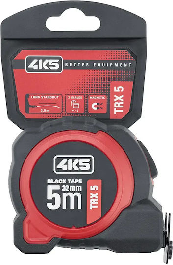 4K5 Μετροταινία με Μαγνήτη 32mm x 5m