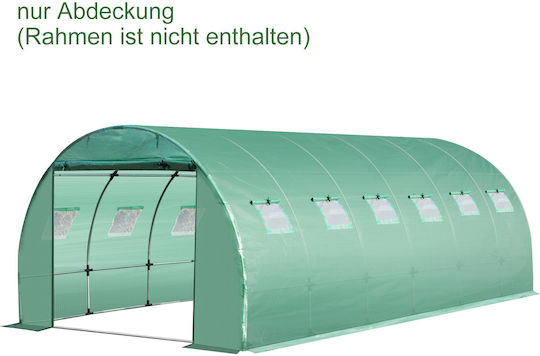 845-382GN Gewächshaus Tunnel 6x3x2m
