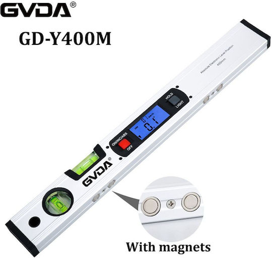 GVDA Elektronisches Magnetisches Wasserwaage 42cm