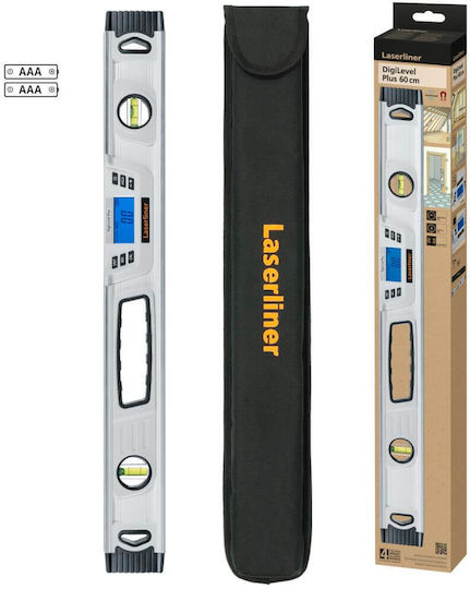 Laserliner LL-081.251E Wasserwaage Elektronisch Magnetisch 60cm