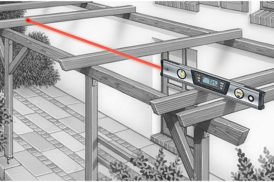 Laserliner LL-081.271A Wasserwaage Aluminium Elektronisch Magnetisch 60cm