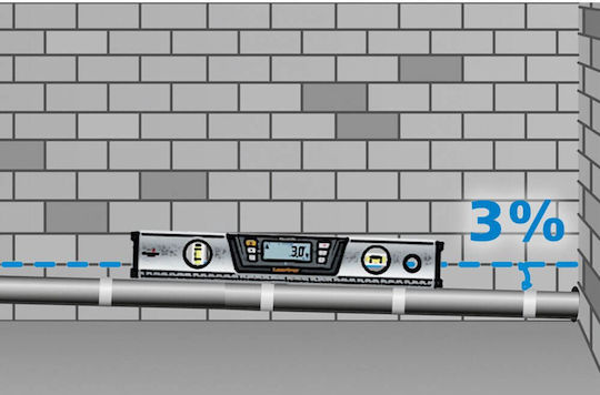 Laserliner LL-081.275A Wasserwaage Aluminium Elektronisch Magnetisch 120cm