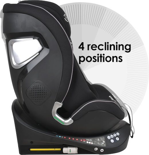 Bebe Stars Air Touch i-Size 360° Столче за кола i-Size с Isofix Черно 0-36 кг