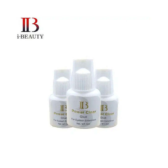 iBeauty Power Прозрачно Лепило за Мигли Прозрачно 5ml