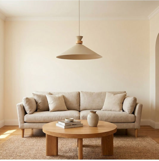 Emibig Beige Pendant Light