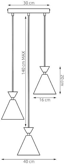 Emibig Orange Pendant Ceiling Light