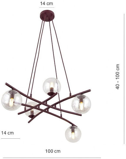 Emibig Pendelleuchte Transparent