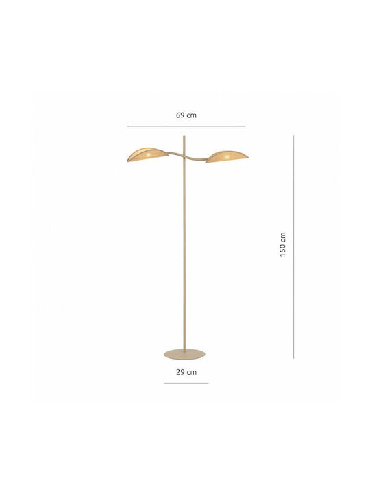 Emibig Floor Lamp Brown