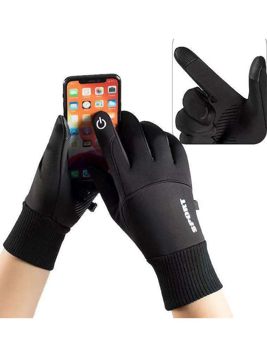 Blaue Herren Handschuhe