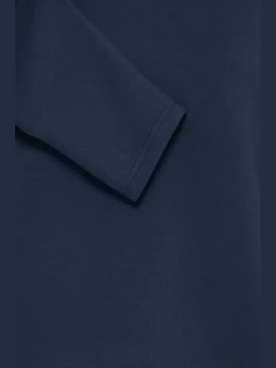 Women's Blouse Long Sleeve Navy