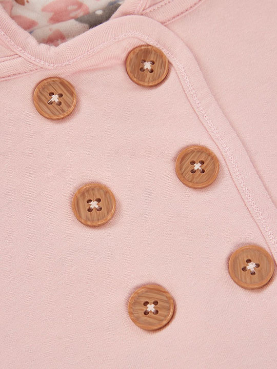 Kids Knitted Cardigan Rose Jacket