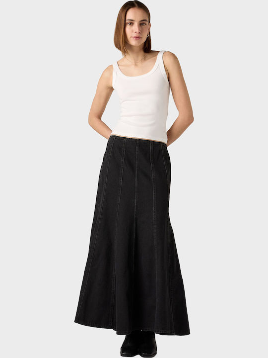 Дънкова пола Black Denim