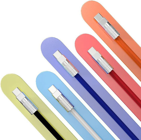 Leewello USB 2.0 Cable USB-C male - USB-C 100W Λευκό 2m