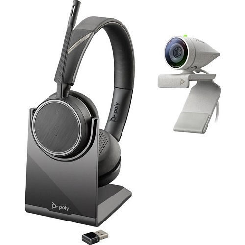 Poly P5 Kit with Voyager 4220 UC Conference System Full HD Black