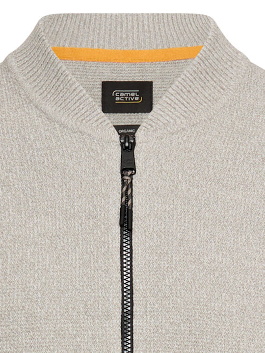 Men's Knitted Cardigan Grey