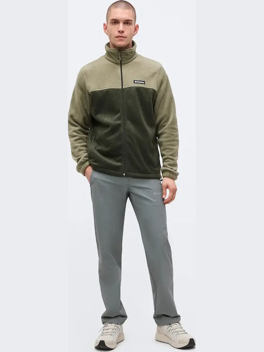 Steens Mountain Full Men's Fleece Jacket Khaki