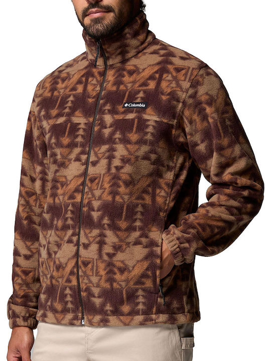 Steens Mountain Herren Fleecejacke Braun