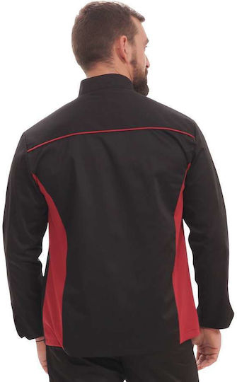 The Uniform Company Σακάκι Σεφ 100% Βαμβάκι Μαύρο