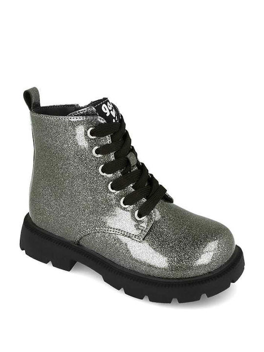 Anatomische Kinderstiefel Grau
