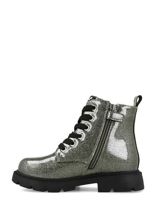 Anatomische Kinderstiefel Grau