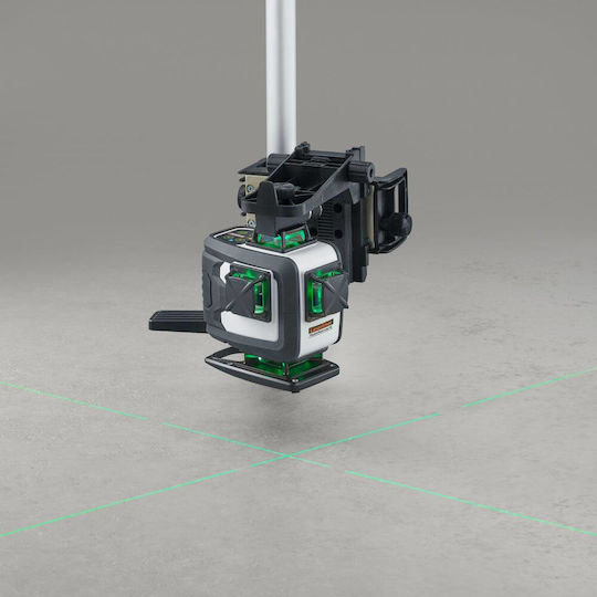 Laserliner Pro PrecisionPlane-Laser 4G Pro Linear Laser Level with Green Beam 7.4V Working Range 60m