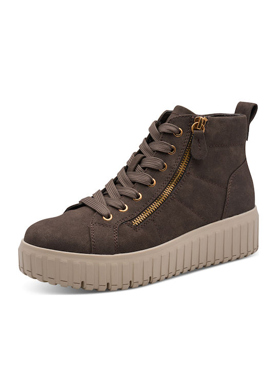 Softline Дамски Високи Mocca