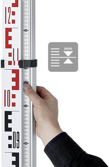 Laserliner Duraplane 360 Set Περιστροφικό Αλφάδι Laser Κόκκινης Δέσμης 7.4V με Εύρος Εργασίας 1.75m