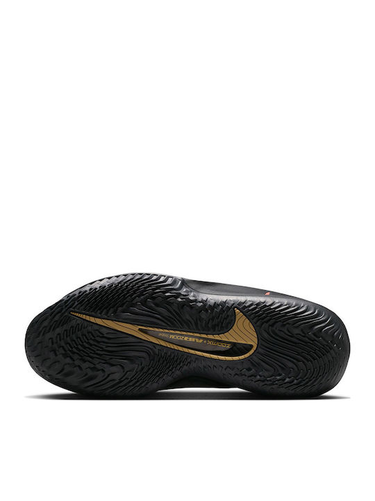 G.T. Cut 4 Victor Wembanyama Niedrige Basketballschuhe Schwarz / Metallic Gold / Bright Crimson