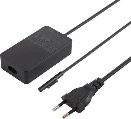 Microsoft Laptop-Ladegerät 65W mit Abnehmbarem Netzkabel