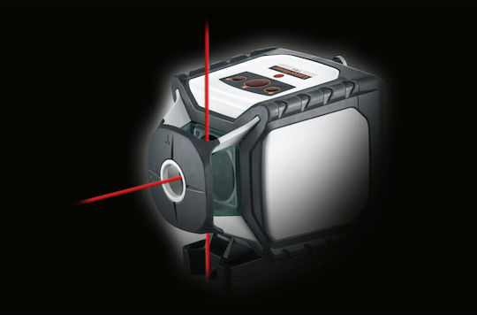 Laserliner Cubus 110 S Set Περιστροφικό Αλφάδι Laser Πράσινης Δέσμης 7.4V με Εύρος Εργασίας 1.5m