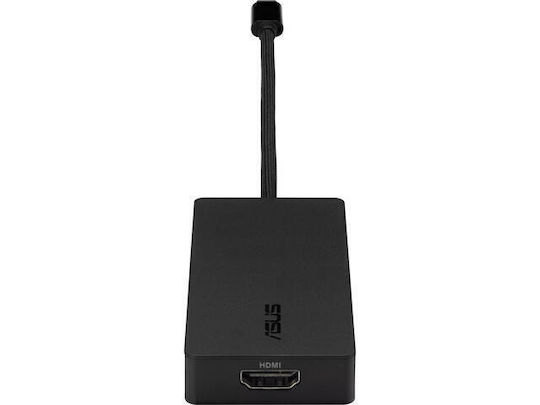 Asus USB-C Dockingstation mit HDMI 4K PowerDelivery Schwarz