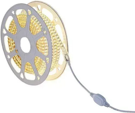 Prolutech Bandă LED Impermeabilă 220V Lumină Alb Natural 25m Tip SMD2835