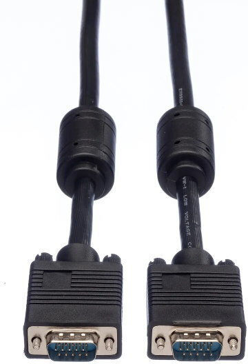 VGA male to VGA male Black 20m Cable (1684)