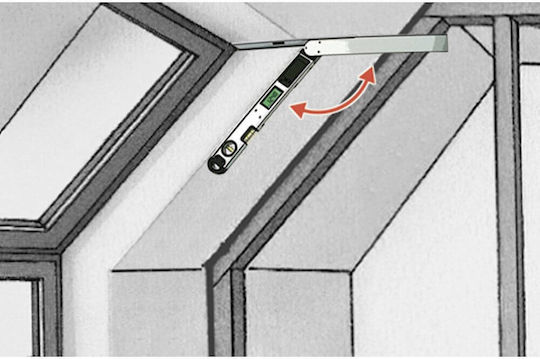 Laserliner Ψηφιακό Γωνιόμετρο Μήκους 60εκ.