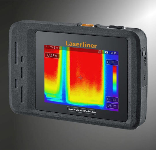 Laserliner LL-082.077A Compact Thermal Camera with 3.5" Touch Screen for Temperatures from 20°C to 550°C