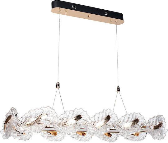 Keskor Ceiling Light Gold LED 106x36x17cm