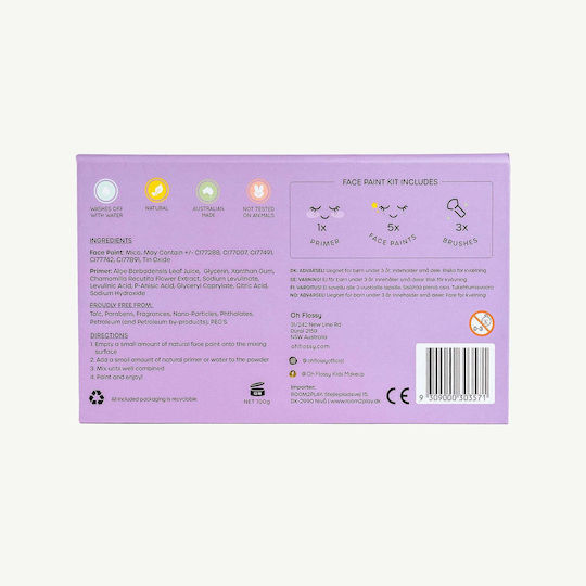 Kinderset Gesichtsbemalung Magic Garden Oh Flossy