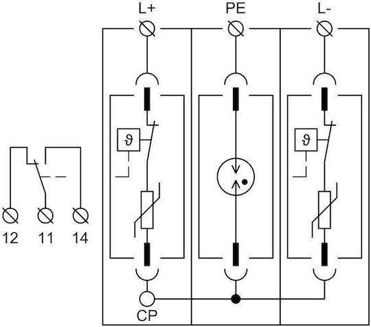 Elvhx Panel Lightning Protection Type T2