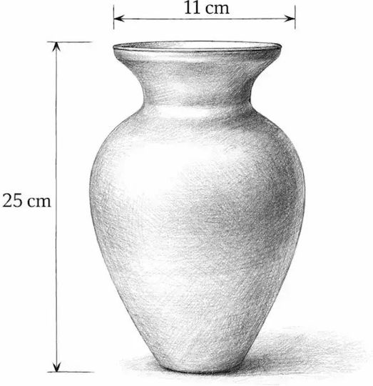 SteweHome SteweHome Dekorative Glasvase Silber Y25cm