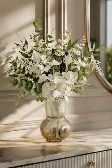 SteweHome Vază Decorativă Din Sticlă Φ8.5cm