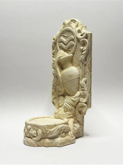 SteweHome Decorative Vase Stone 21x9xH10cm
